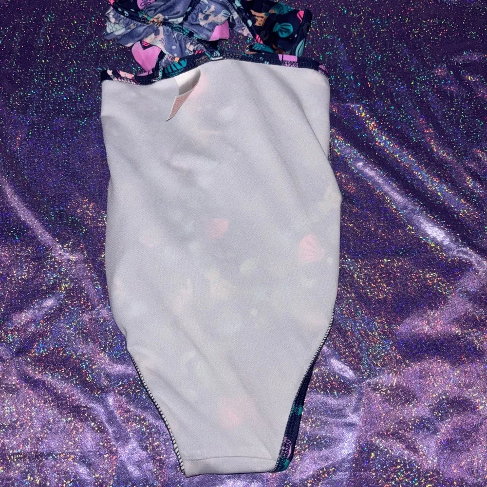 Girls Mermaid one piece bathing suit